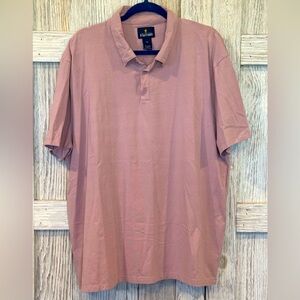 Stafford Pink Polo Shirt Classic Cotton Blend sz XXL